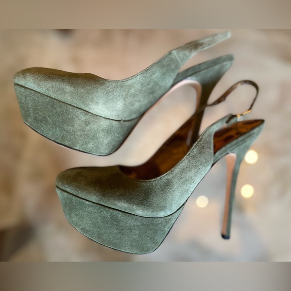 Comfortable Sam Edelman Platform Pumps - Picture 2 of 8